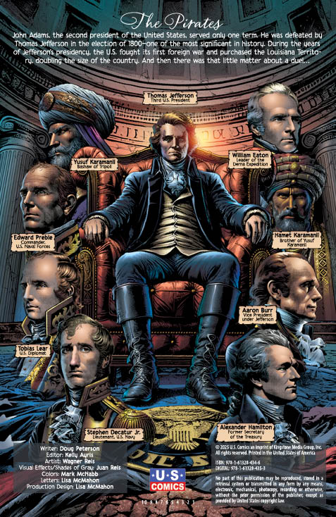 The Pirates - credits page