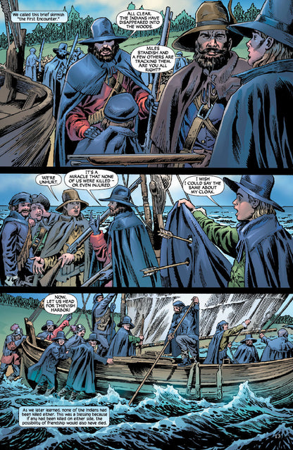 comic panel from "The Acts of God"