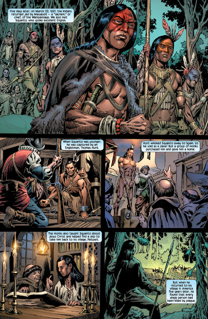 comic panel from "The Acts of God"