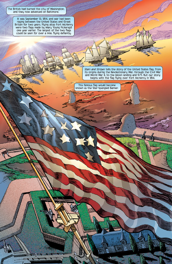 Stars and Stripes - A History of the U.S. Flag – U.S. Comics