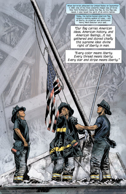 Stars and Stripes - A History of the U.S. Flag - Kingstone Comics